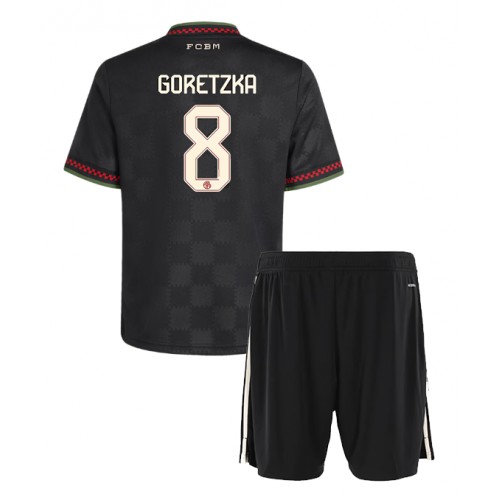 Bayern Munich Leon Goretzka #8 Replica Third Stadium Kit for Kids 2025-26 Short Sleeve (+ pants) Bayern Munich Leon Goretzka #8 Replica Third Stadium Kit for Kids 2025-26 Short Sleeve (+ pants)